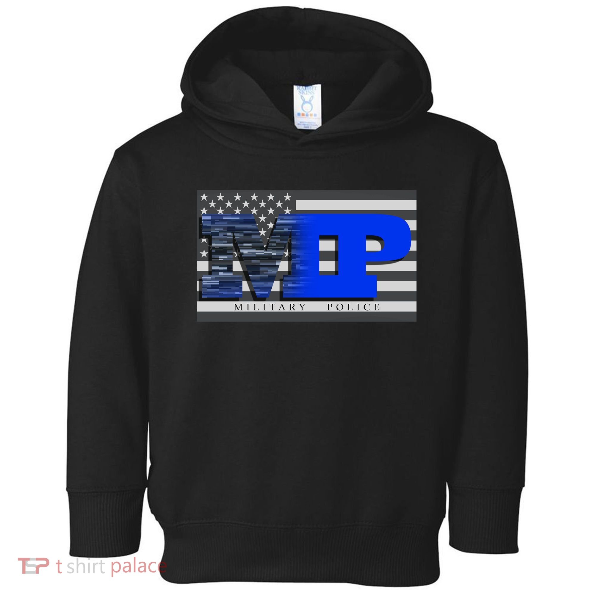 Military Police MP Flag Toddler Hoodie
