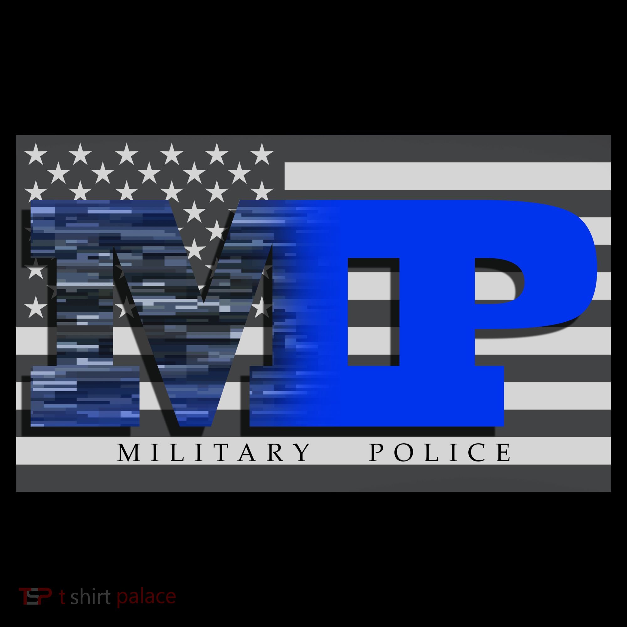 Military Police MP Flag Women's T-Shirt