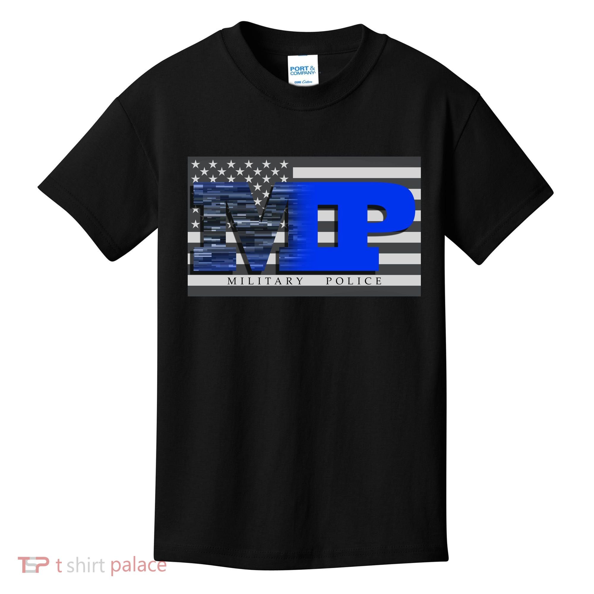 Military Police MP Flag Kids T-Shirt