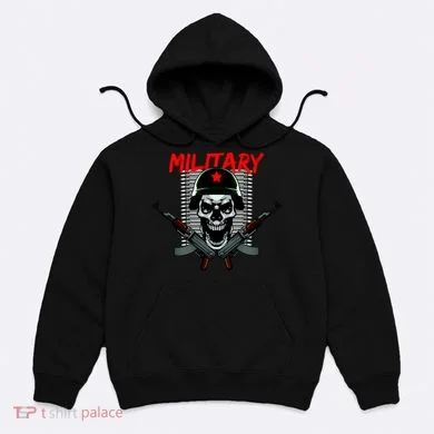 Military Skeleton Hoodie