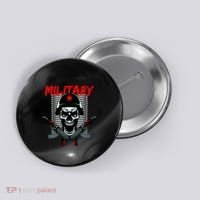 Military Skeleton Button thumb 0