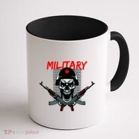 Military Skeleton Coffee Mug thumb 1