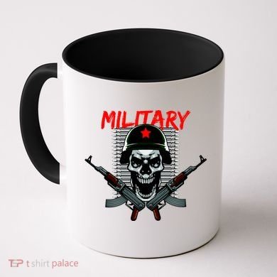 Military Skeleton Coffee Mug