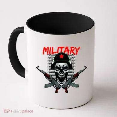 Military Skeleton Coffee Mug