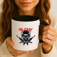 Military Skeleton Coffee Mug thumb 3