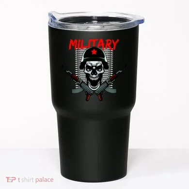 Military Skeleton Tumbler