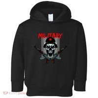 Military Skeleton Toddler Hoodie thumb 0