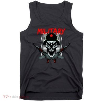 Military Skeleton Tank Top