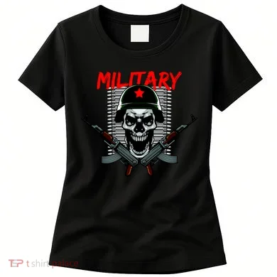 Military Skeleton Women's T-Shirt