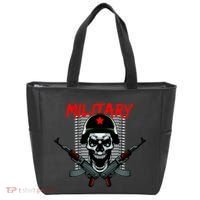 Military Skeleton Tote Bag thumb 0