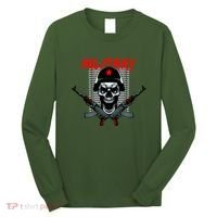 Military Skeleton Long Sleeve Shirt thumb 0