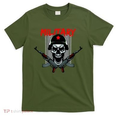 Military Skeleton T-Shirt