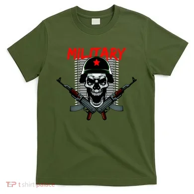 Military Skeleton T-Shirt