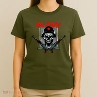 Military Skeleton T-Shirt thumb 4