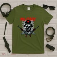 Military Skeleton T-Shirt thumb 5