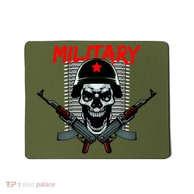 Military Skeleton Mousepad
