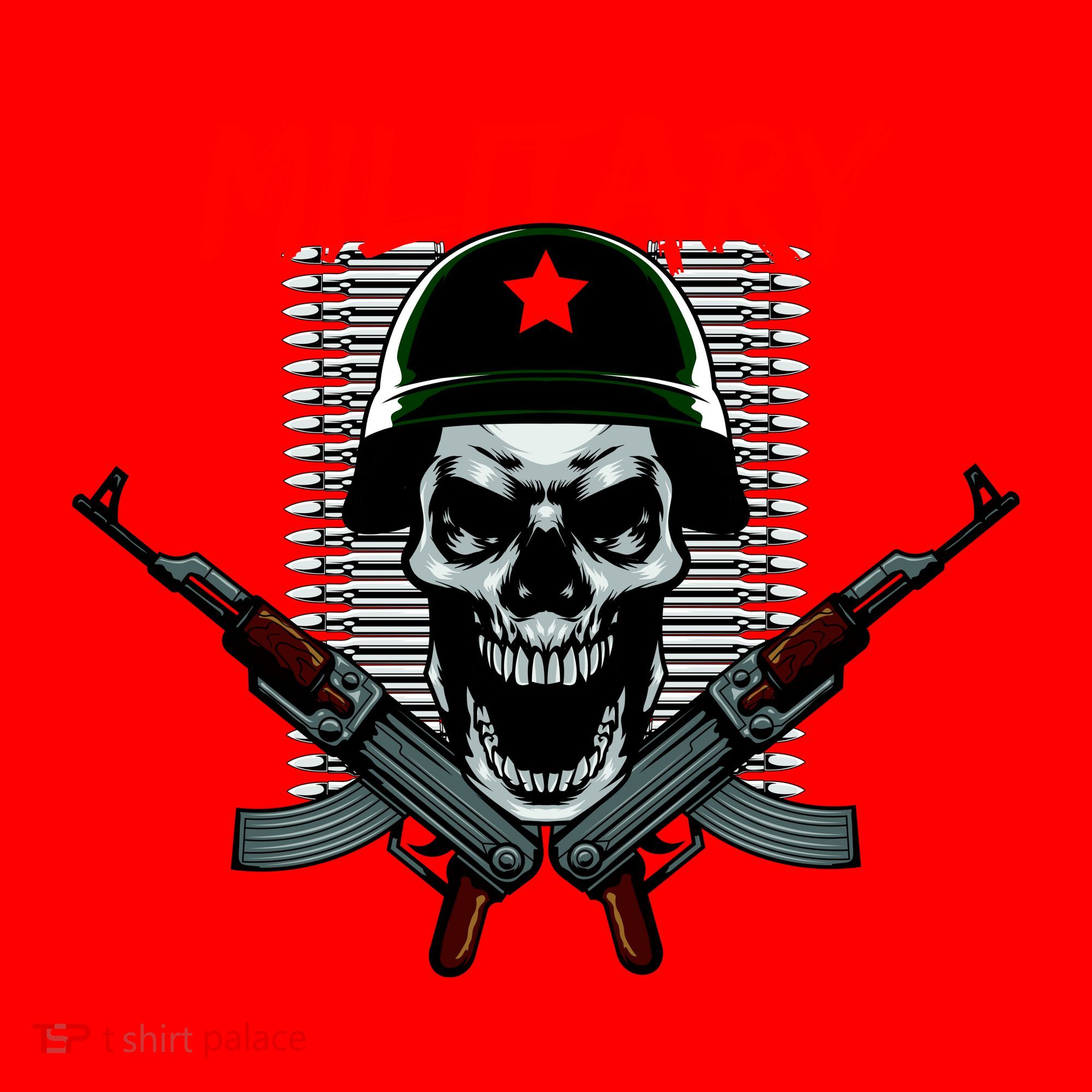 Military Skeleton Santa Hat