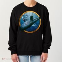Military Submarine Shark Women's Sweatshirt thumb 0