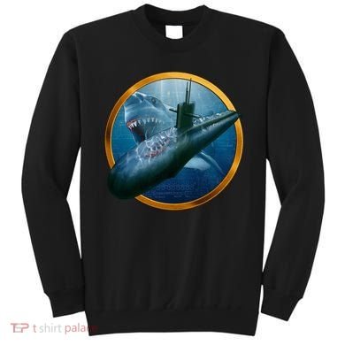 Military Submarine Shark Sweatshirt
