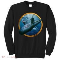 Military Submarine Shark Sweatshirt thumb 0