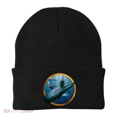 Military Submarine Shark Beanie