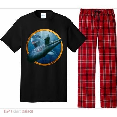 Military Submarine Shark Pajama Set