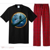 Military Submarine Shark Pajama Set thumb 0