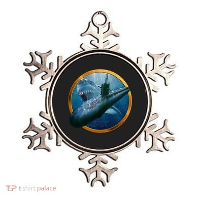 Military Submarine Shark Ornament