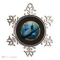 Military Submarine Shark Ornament thumb 0