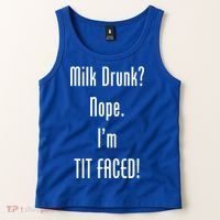 Milk Drunk Nope I'm Tit Faced Tank Top thumb 2