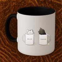 Milk N Coffee Kitties Coffee Mug thumb 2