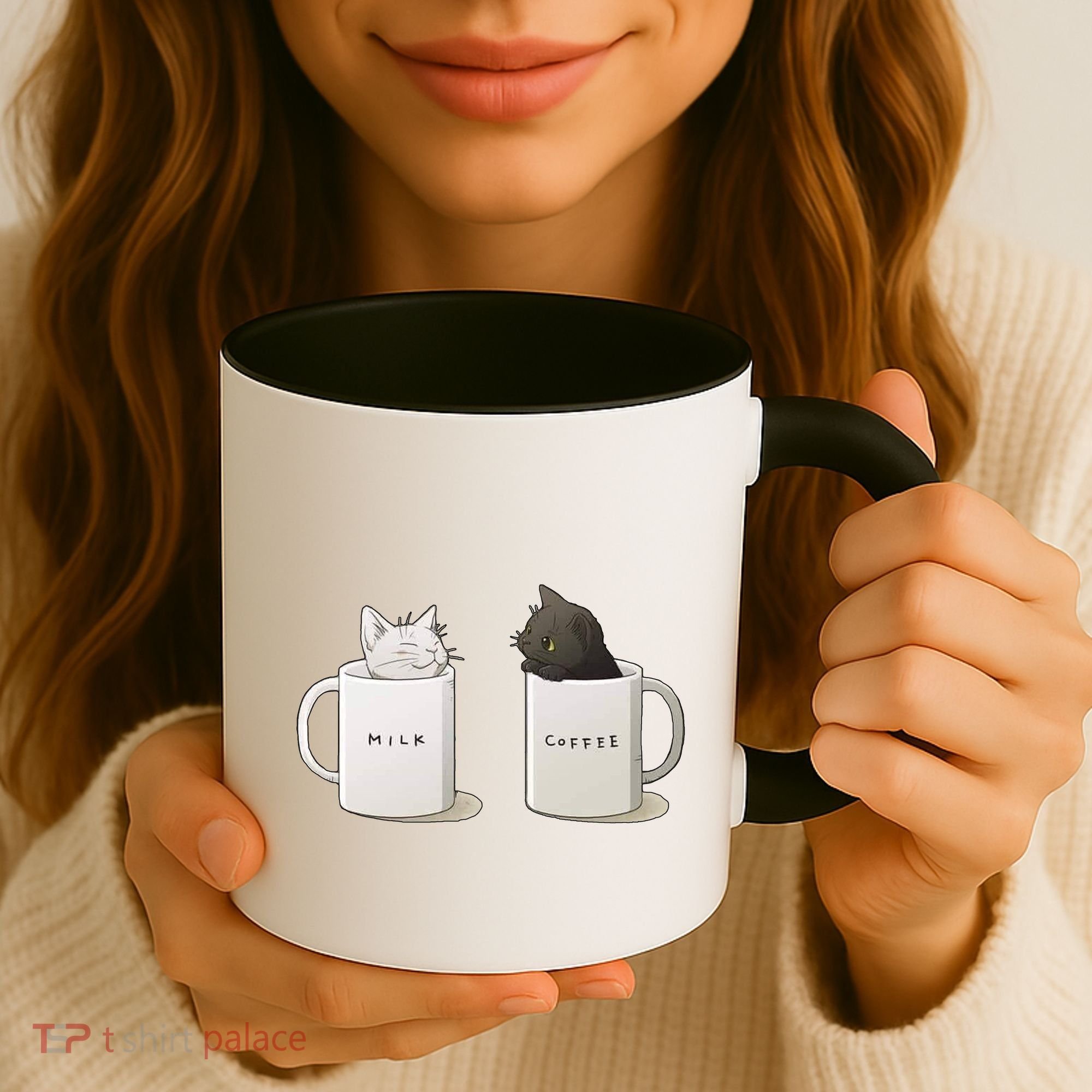 Milk N Coffee Kitties Coffee Mug