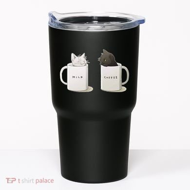 Milk N Coffee Kitties Tumbler