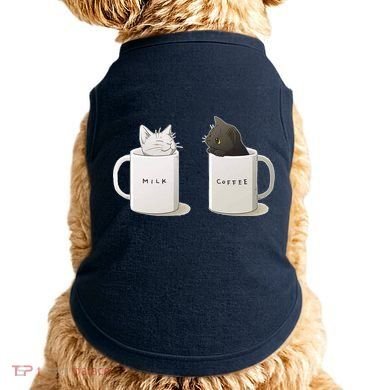 Milk N Coffee Kitties Doggie Tank