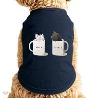 Milk N Coffee Kitties Doggie Tank thumb 0