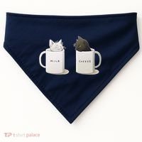 Milk N Coffee Kitties USA-Made Doggie Bandana thumb 0