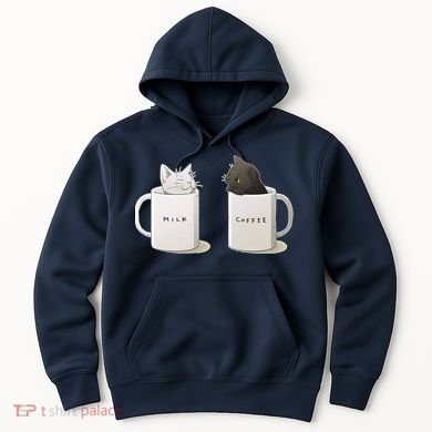 Milk N Coffee Kitties Hoodie