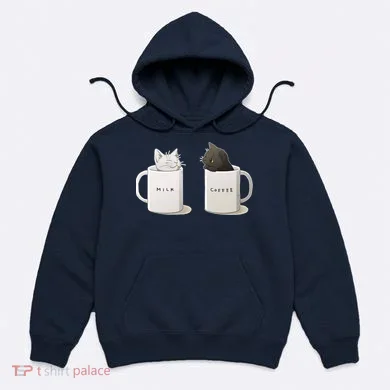 Milk N Coffee Kitties Hoodie