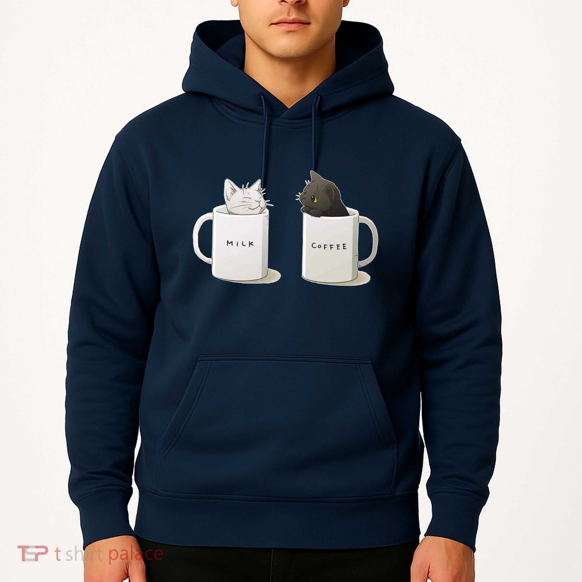 Milk N Coffee Kitties Hoodie