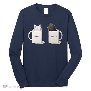 Milk N Coffee Kitties Long Sleeve Shirt