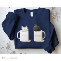 Milk N Coffee Kitties Sweatshirt thumb 2