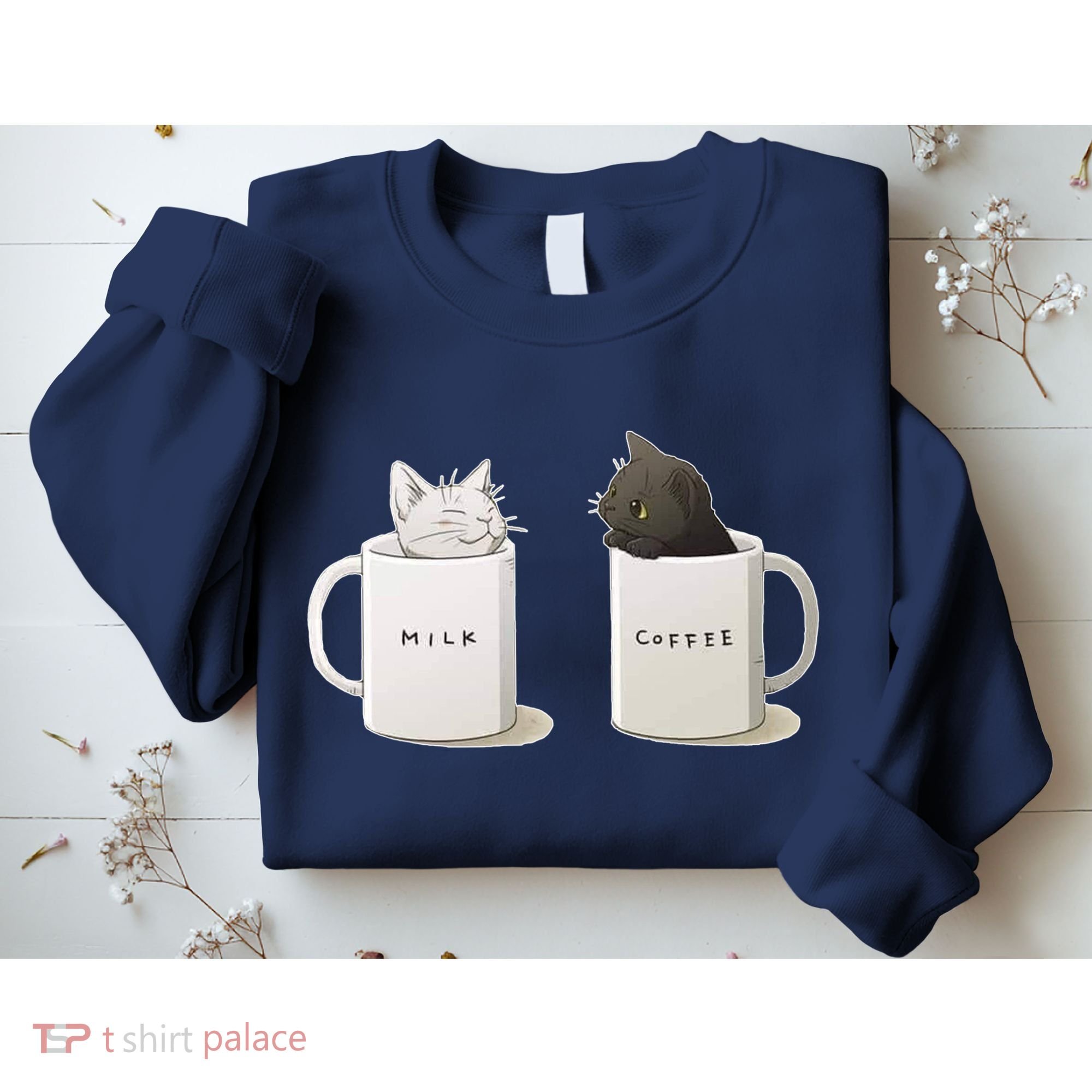 Milk N Coffee Kitties Sweatshirt