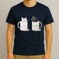 Milk N Coffee Kitties T-Shirt thumb 3