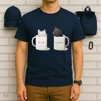 Milk N Coffee Kitties T-Shirt thumb 6