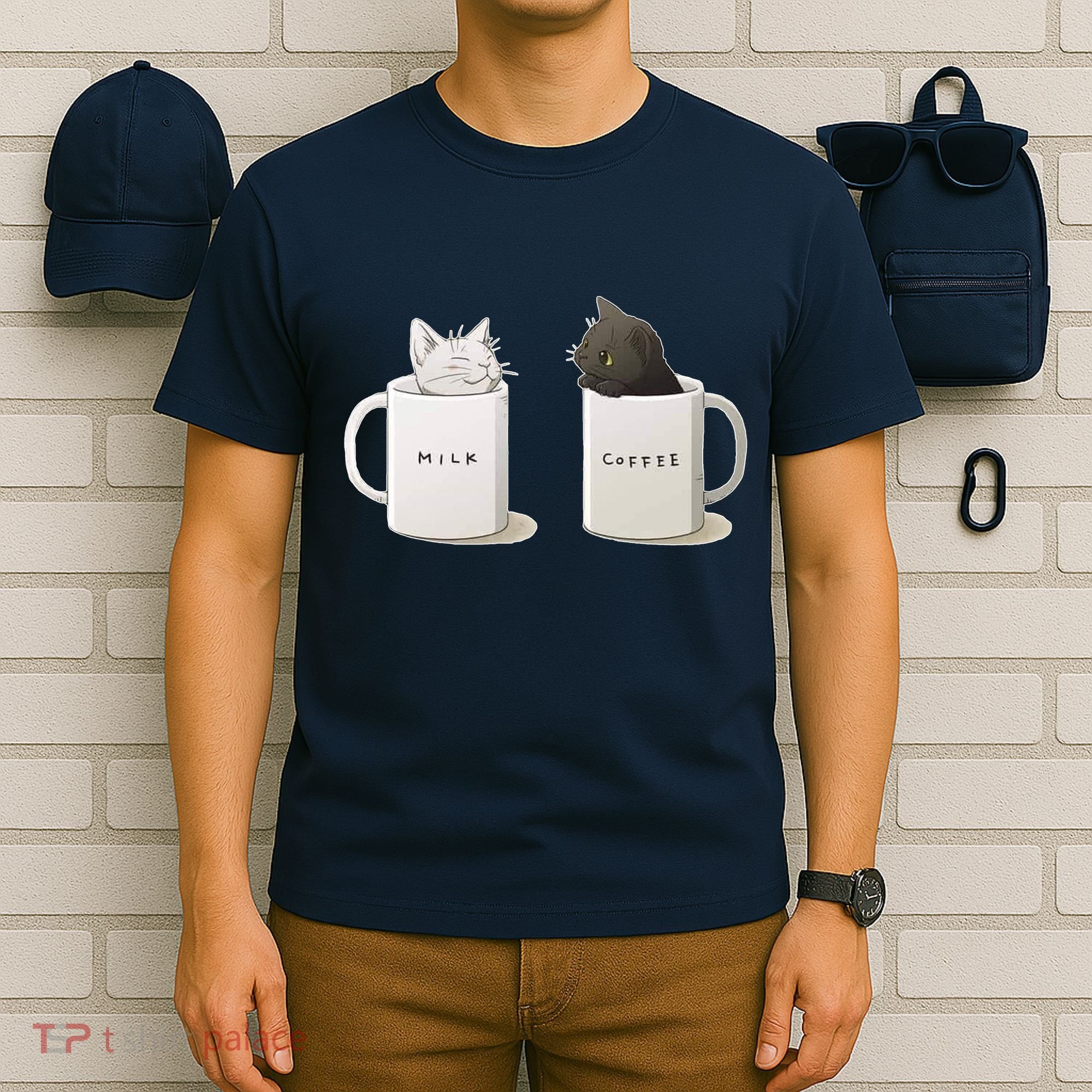 Milk N Coffee Kitties T-Shirt