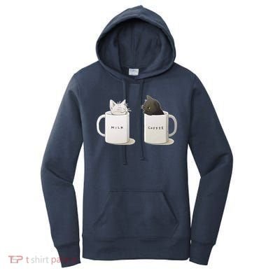Milk N Coffee Kitties Women's Hoodie