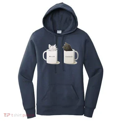 Milk N Coffee Kitties Women's Hoodie