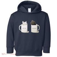 Milk N Coffee Kitties Toddler Hoodie thumb 0