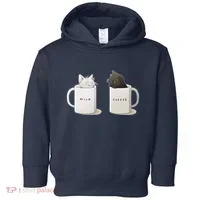 Milk N Coffee Kitties Toddler Hoodie thumb 0