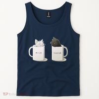 Milk N Coffee Kitties Tank Top thumb 2